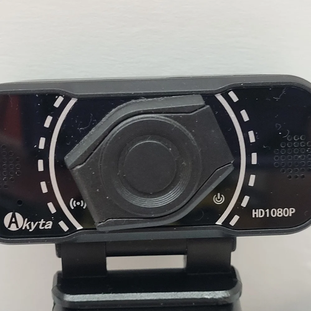 Akyta HD-1080P Model A-1 USB Webcam 3.6mm Lens/DC5V Power/Excellent Condition. T